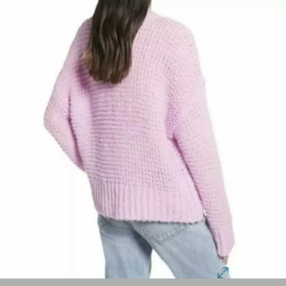 New Chelsea 28 Purple tulip Open chunky Knit n6 - Picture 2 of 4